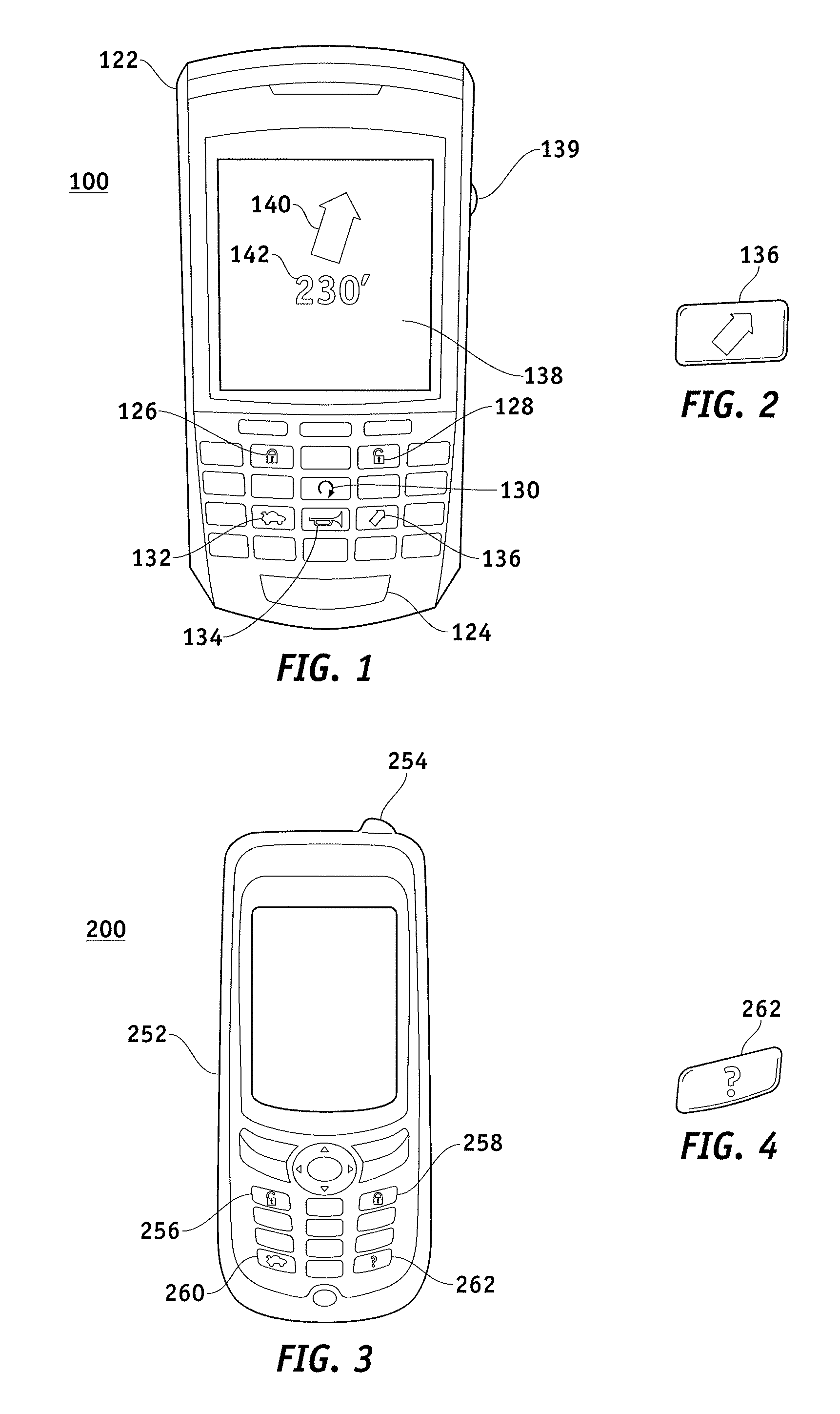 Parked Vehicle Location Information Access via a Portable Cellular Communication Device