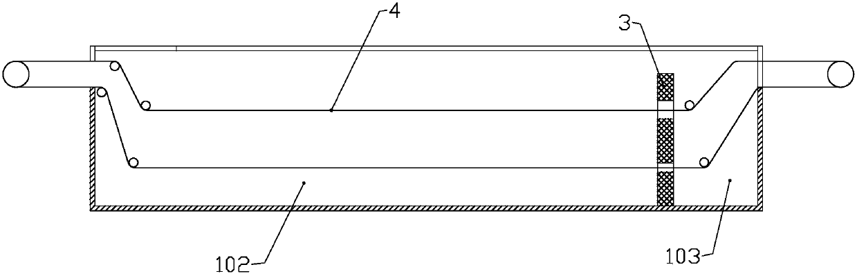 A kind of liquid ice precooling device for agricultural products