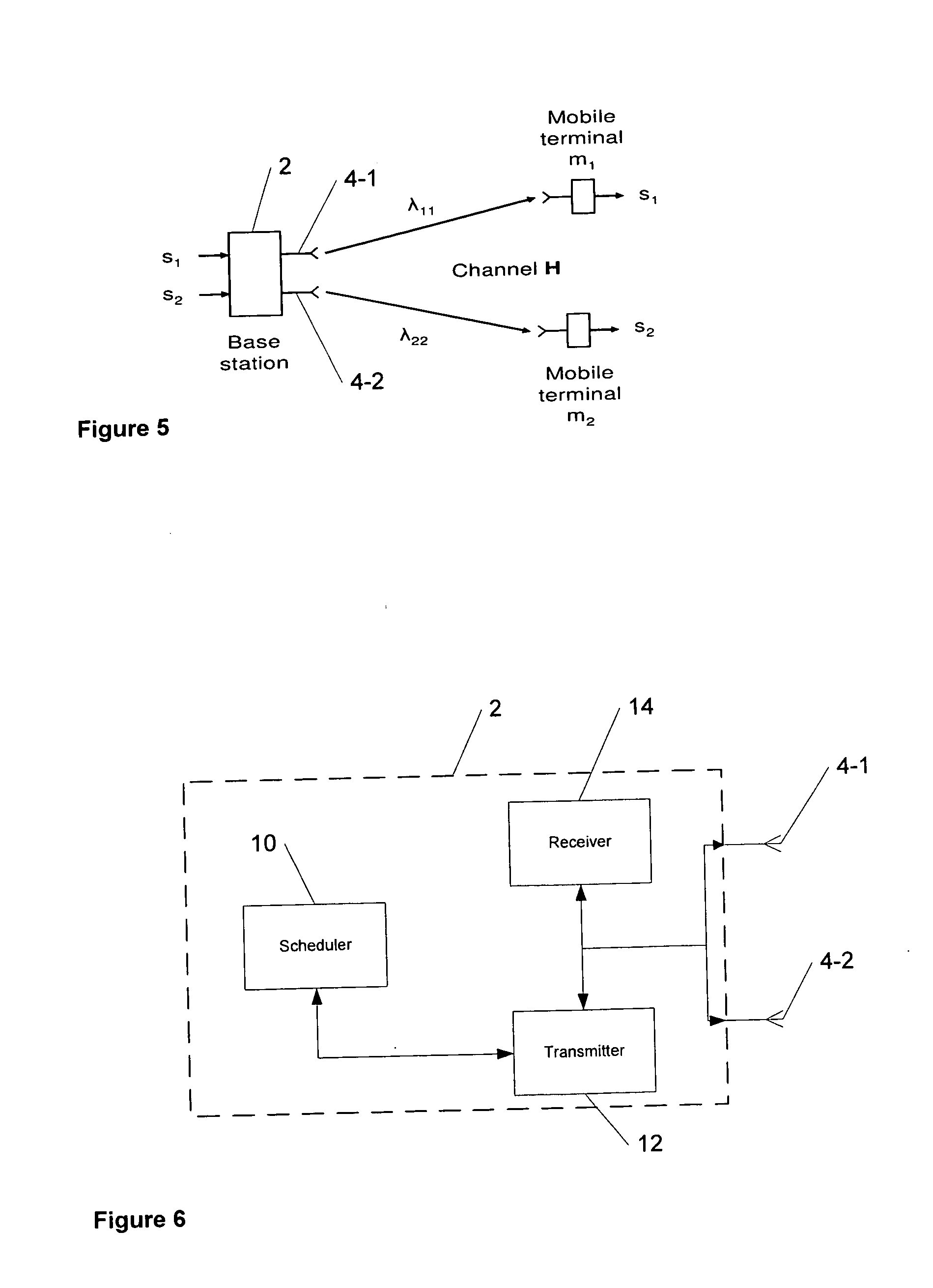 Transmit power allocation in a distributed MIMO system