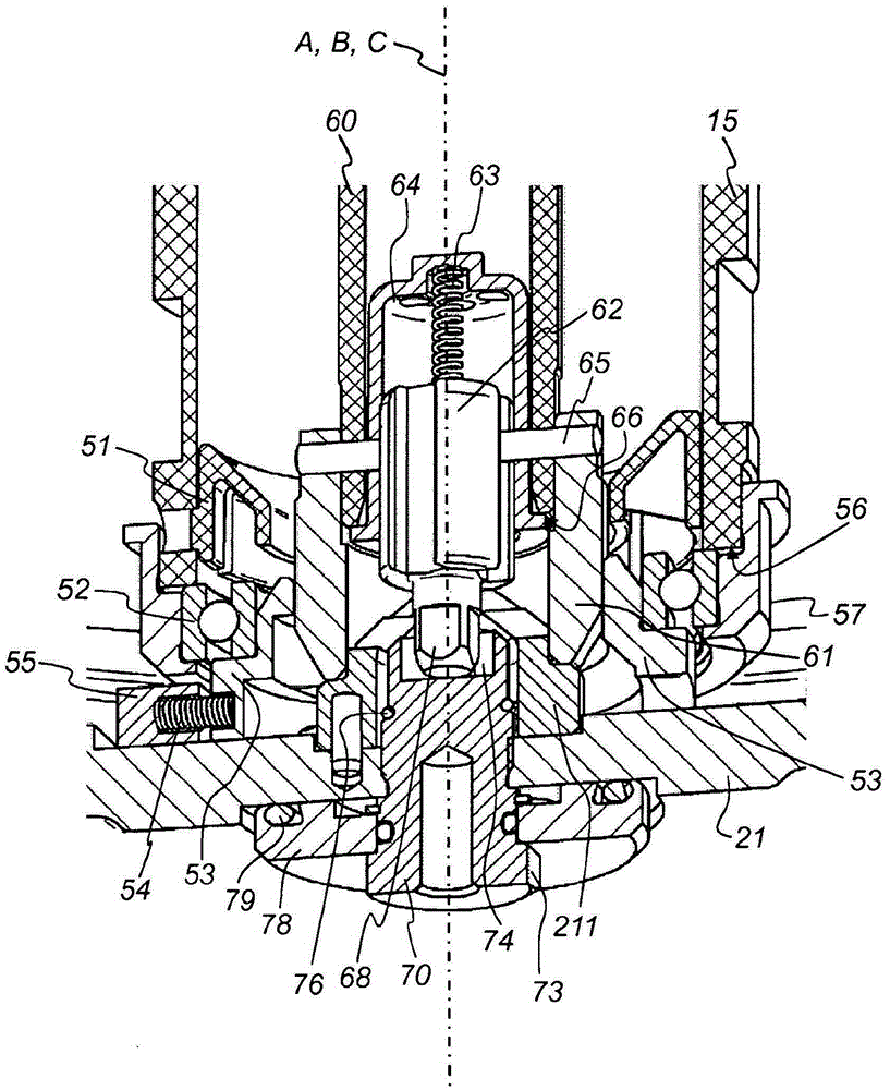 On-load tap changer, method for installing load transfer switch insert in on-load tap changer, and kerosene drain screw