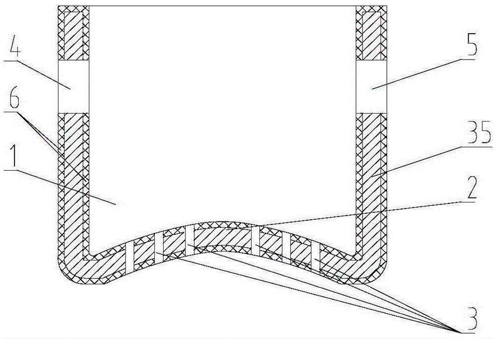 Low-temperature steaming and baking type food heating device