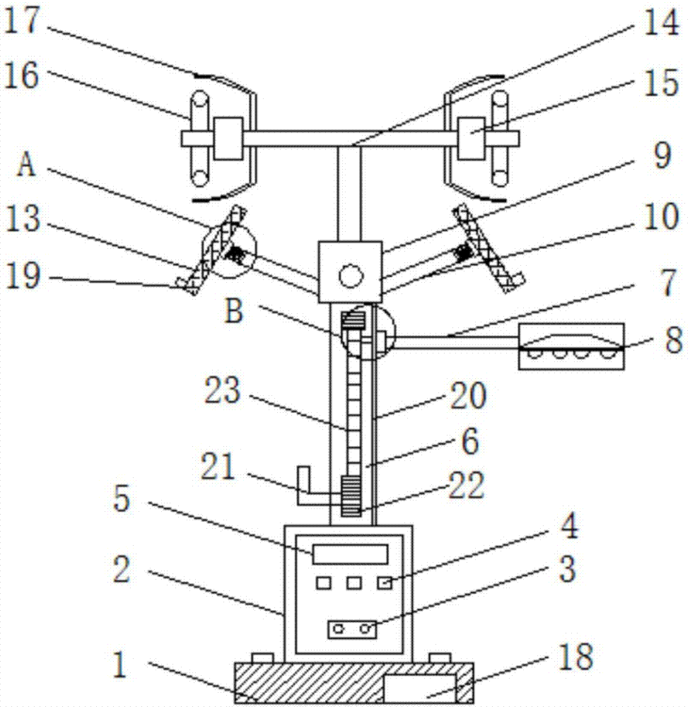 Solar wind-light complementary type streetlamp capable of serving as charging pile