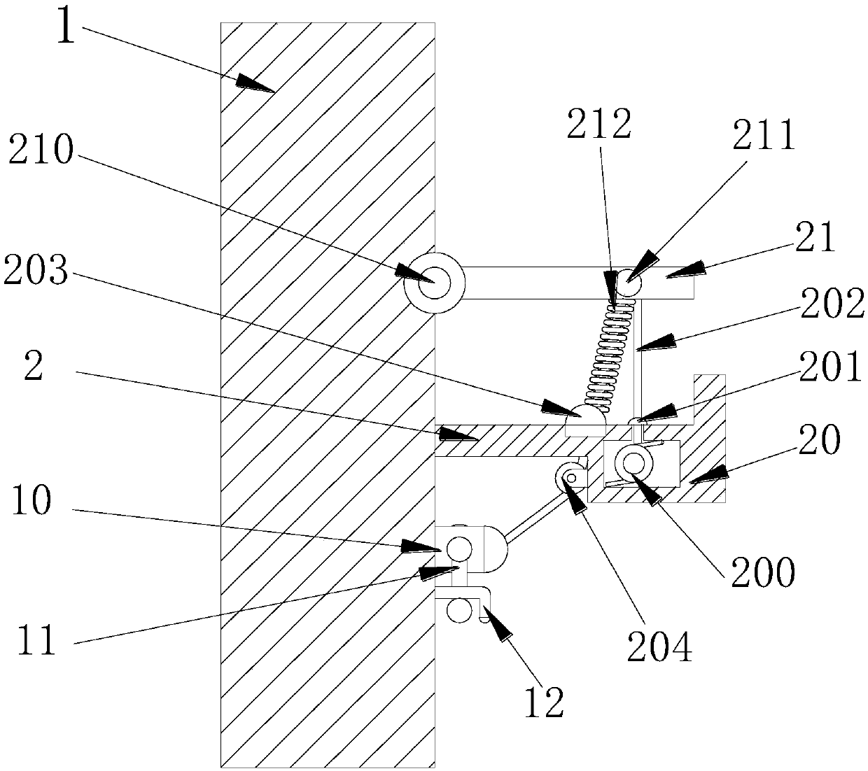 Supporting structure improved power box based on tension-enhanced compactness