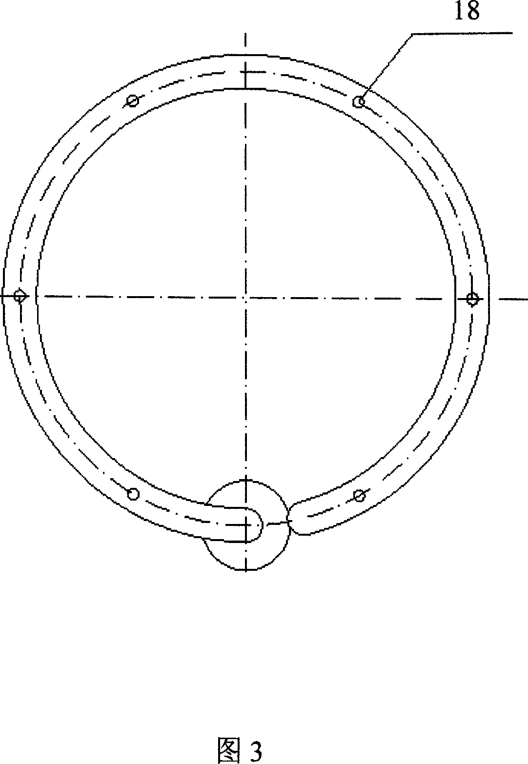 Horizontal solid-liquid mixer