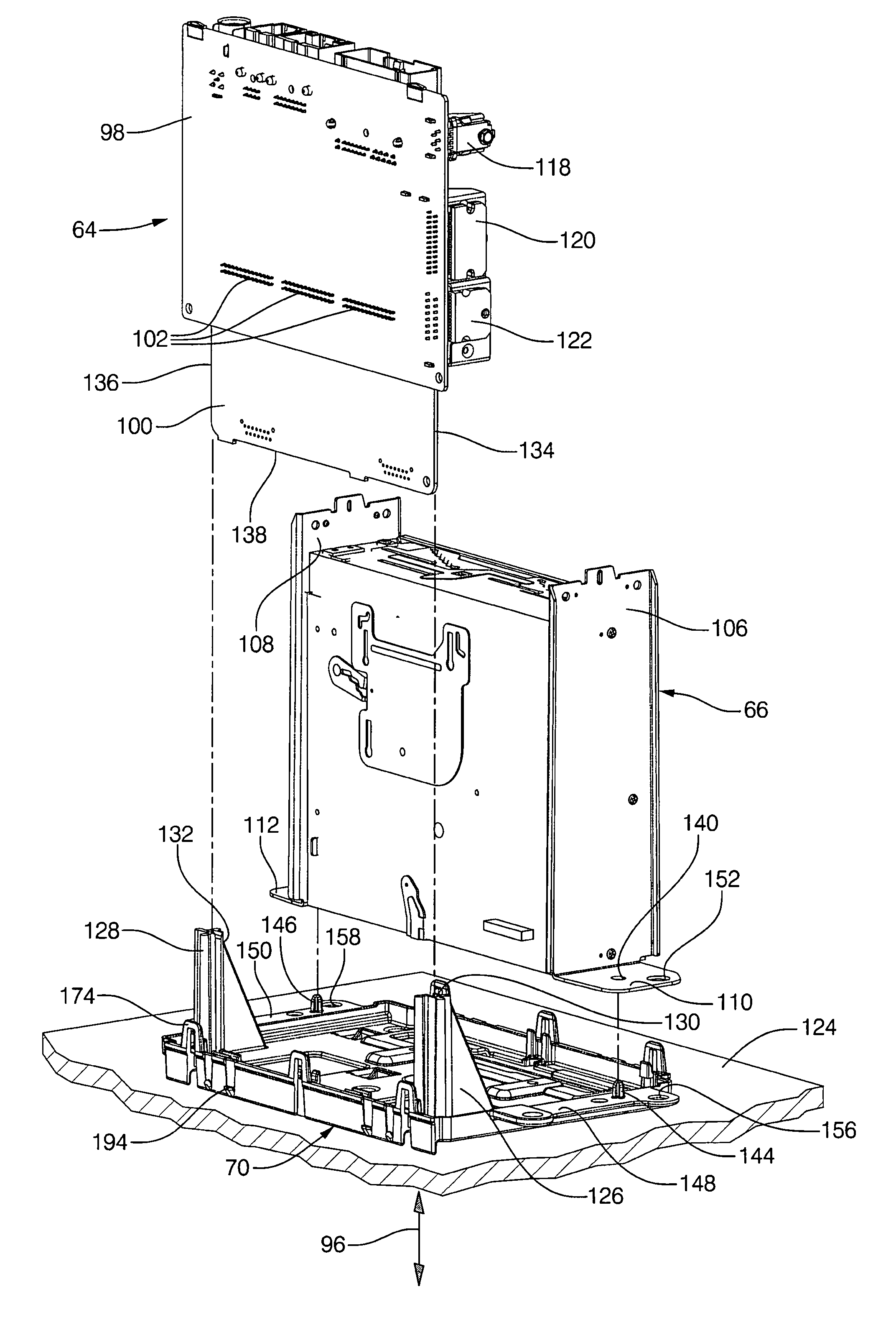 Lightweight audio system for automotive applications and method