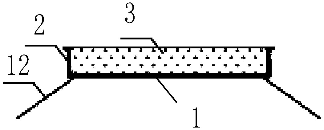 Well lid allowing sward to be planted thereon and implementation method thereof