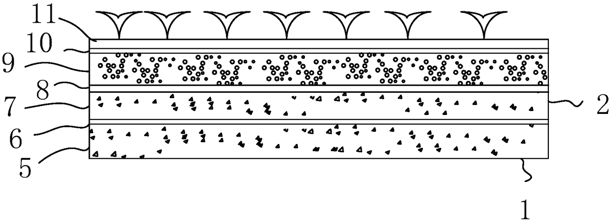 Well lid allowing sward to be planted thereon and implementation method thereof