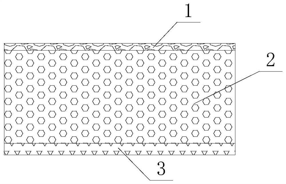 A multi-layer superimposed polymer composite light diffusion plate and its production process