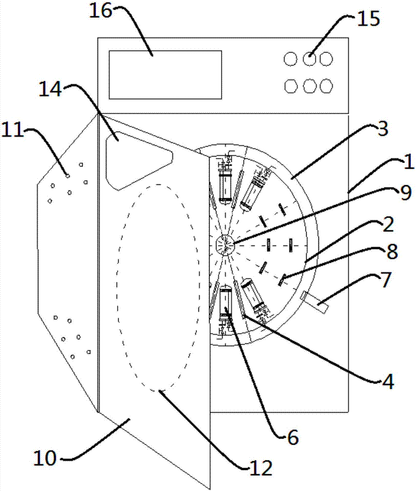 A universal proofer for supercritical fluid anhydrous dyeing