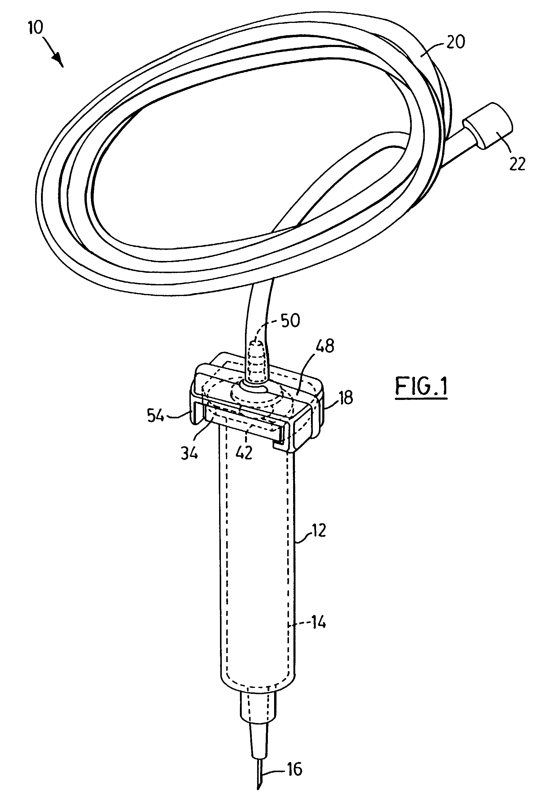 Viscous fluid injection system