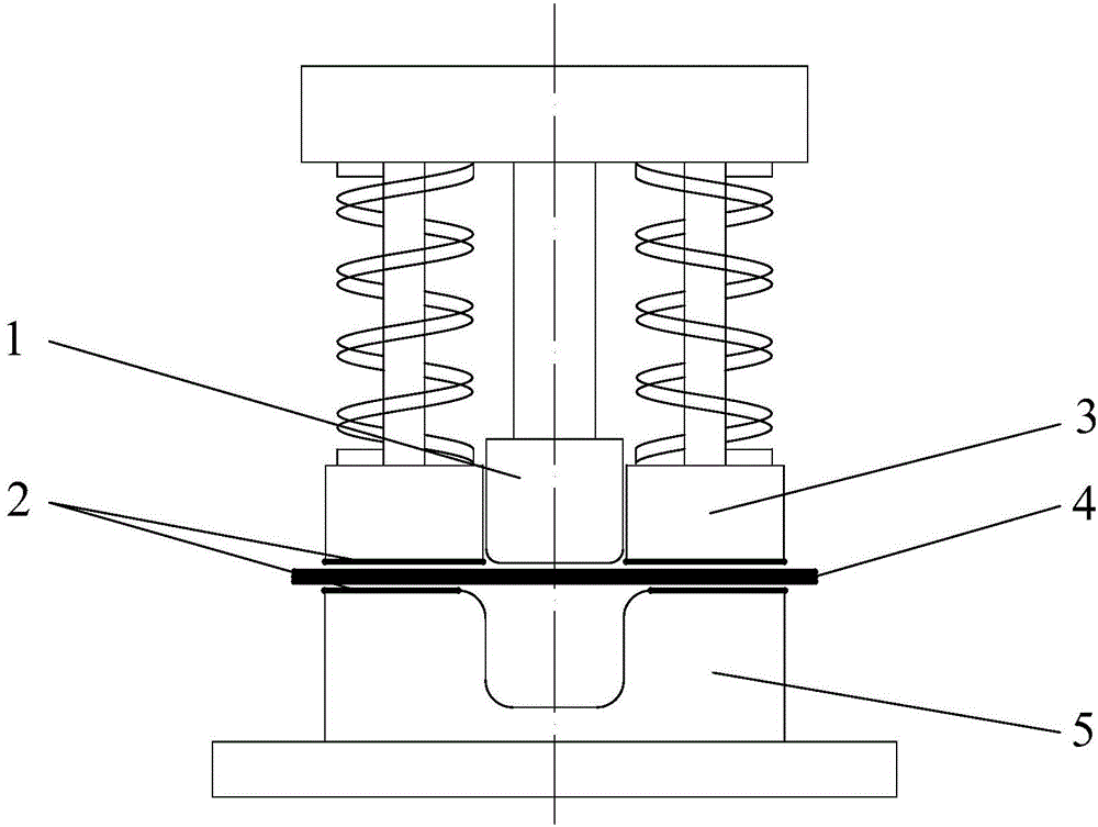 Method for realizing gradient property distribution of hot stamping workpiece