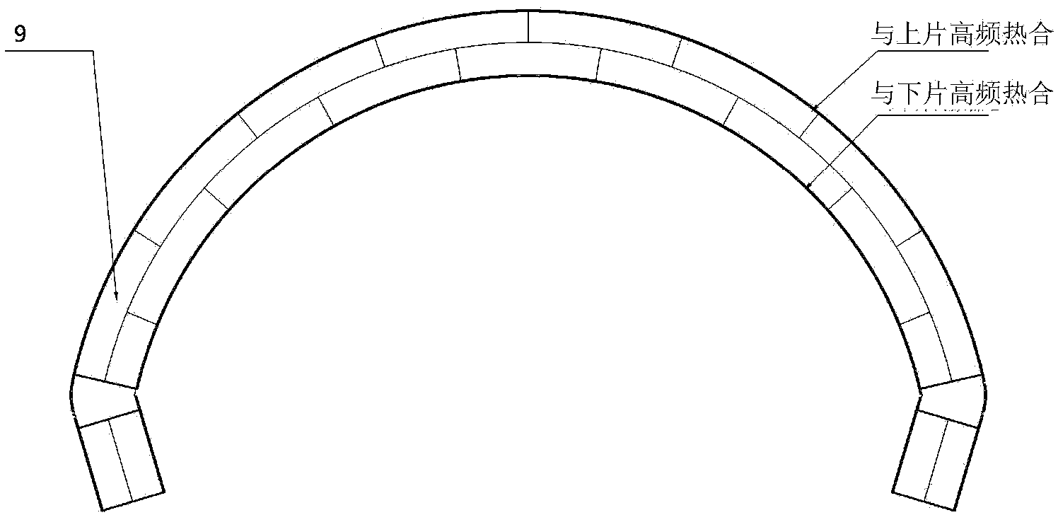 Gas rib suitable for large inflatable boat/hangar