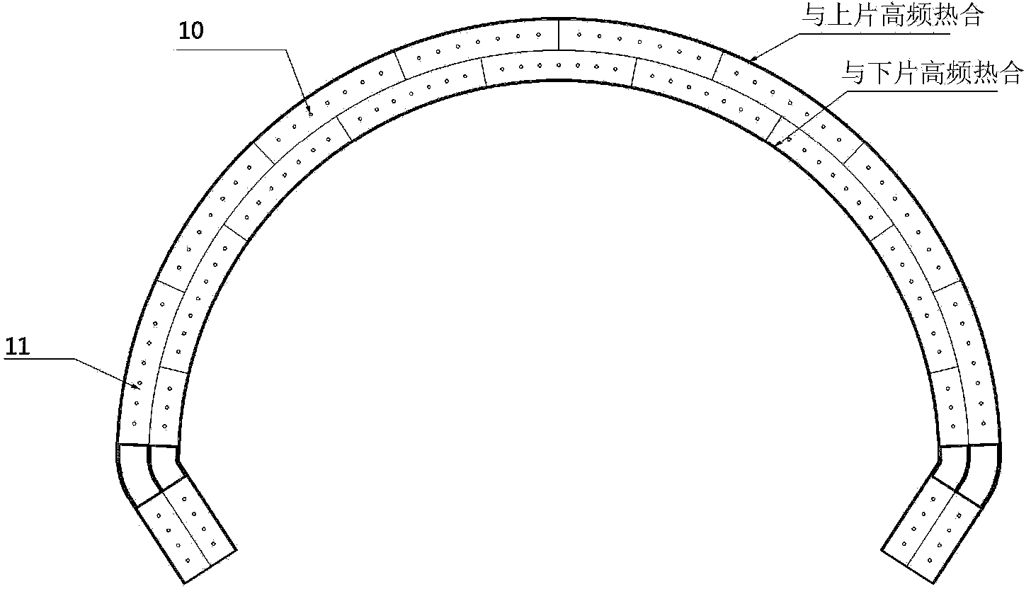 Gas rib suitable for large inflatable boat/hangar