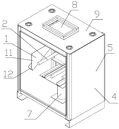 A new type of insect trap under the chassis