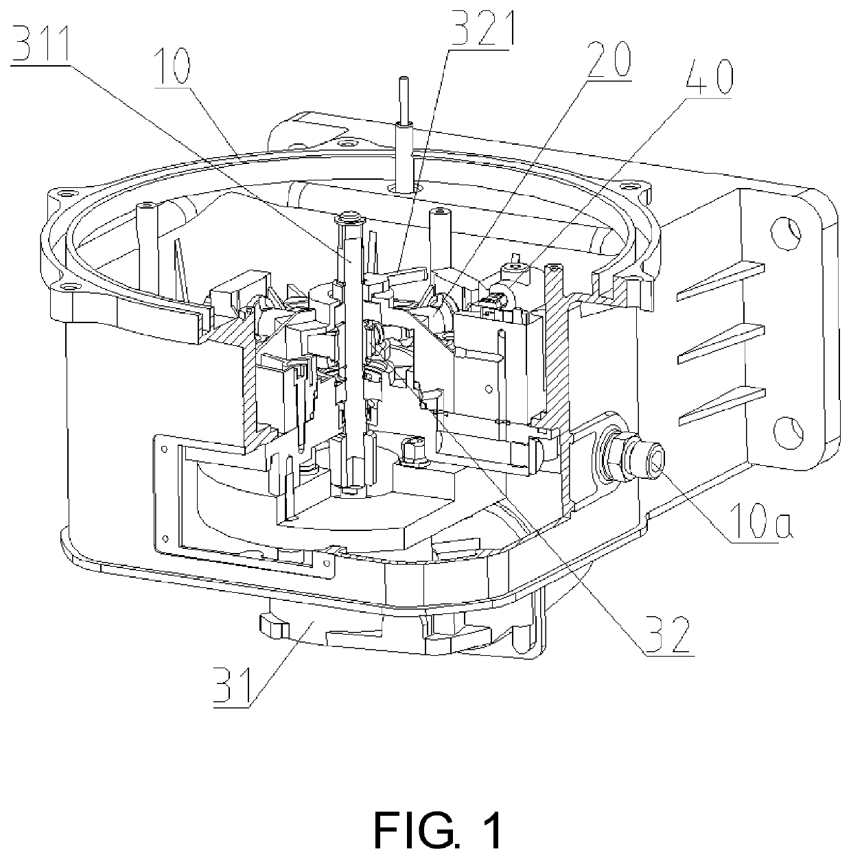 Grease pumping device