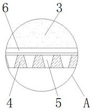 Cloth ironing device with adjustable heating area for textile machine