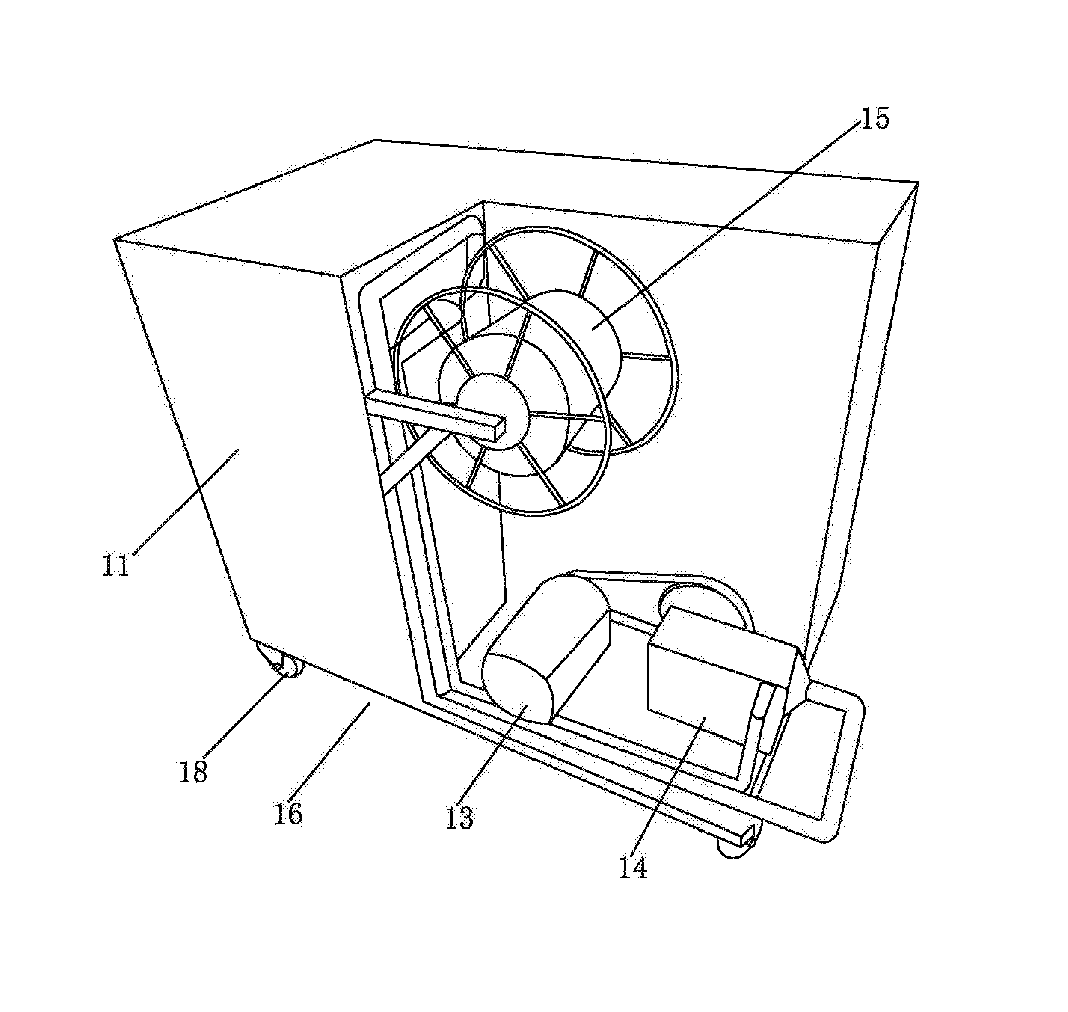 Pesticide-free agricultural air sterilization and farming equipment