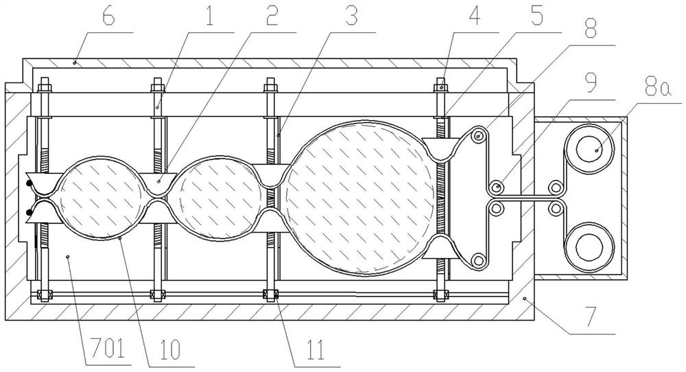 A universal porcelain clip for laying cables