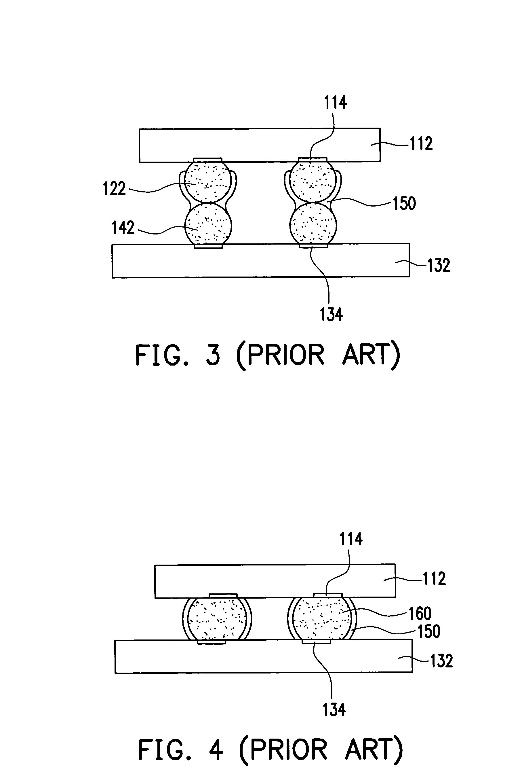 Chip package with multiple chips connected by bumps