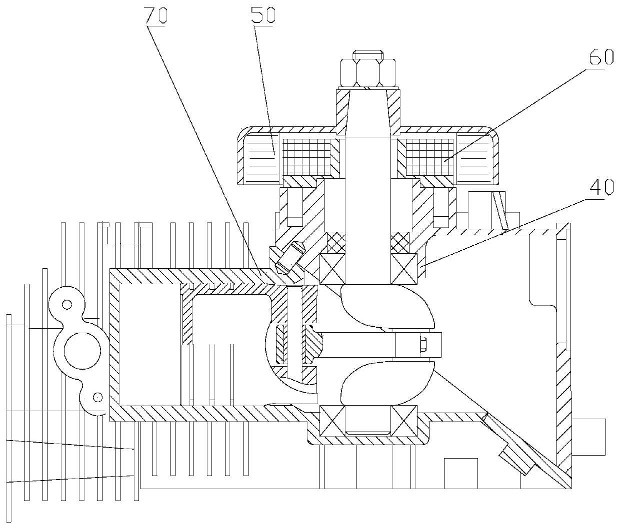 Checking fixture for wedge-shaped box cover of generator set