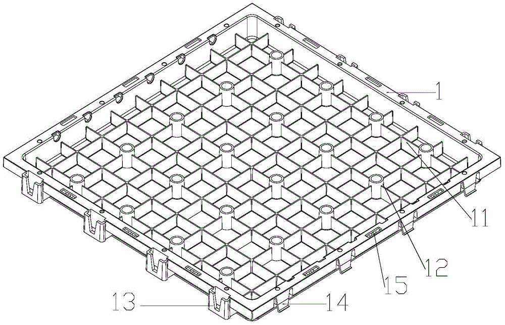 Storage and drainage planting tank