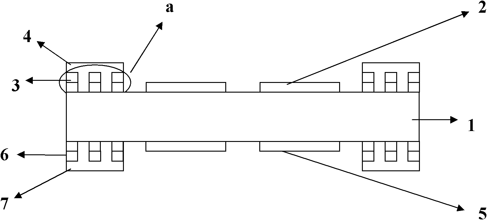 Method for manufacturing sensor structure based on charge transfer