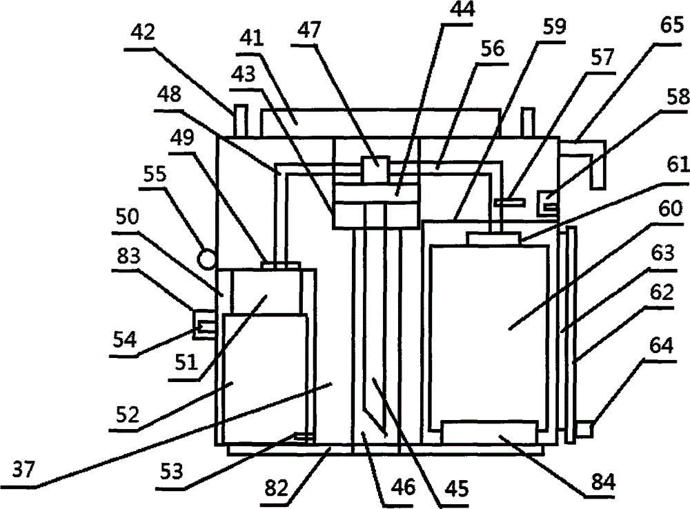 Refrigeration medicine dual-purpose intervention therapeutic apparatus for medical oncology