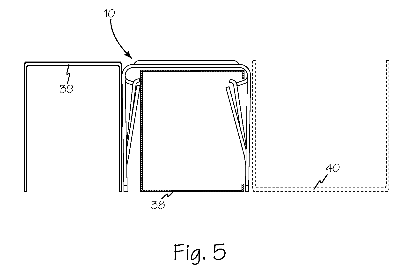 Universal metal stud clip