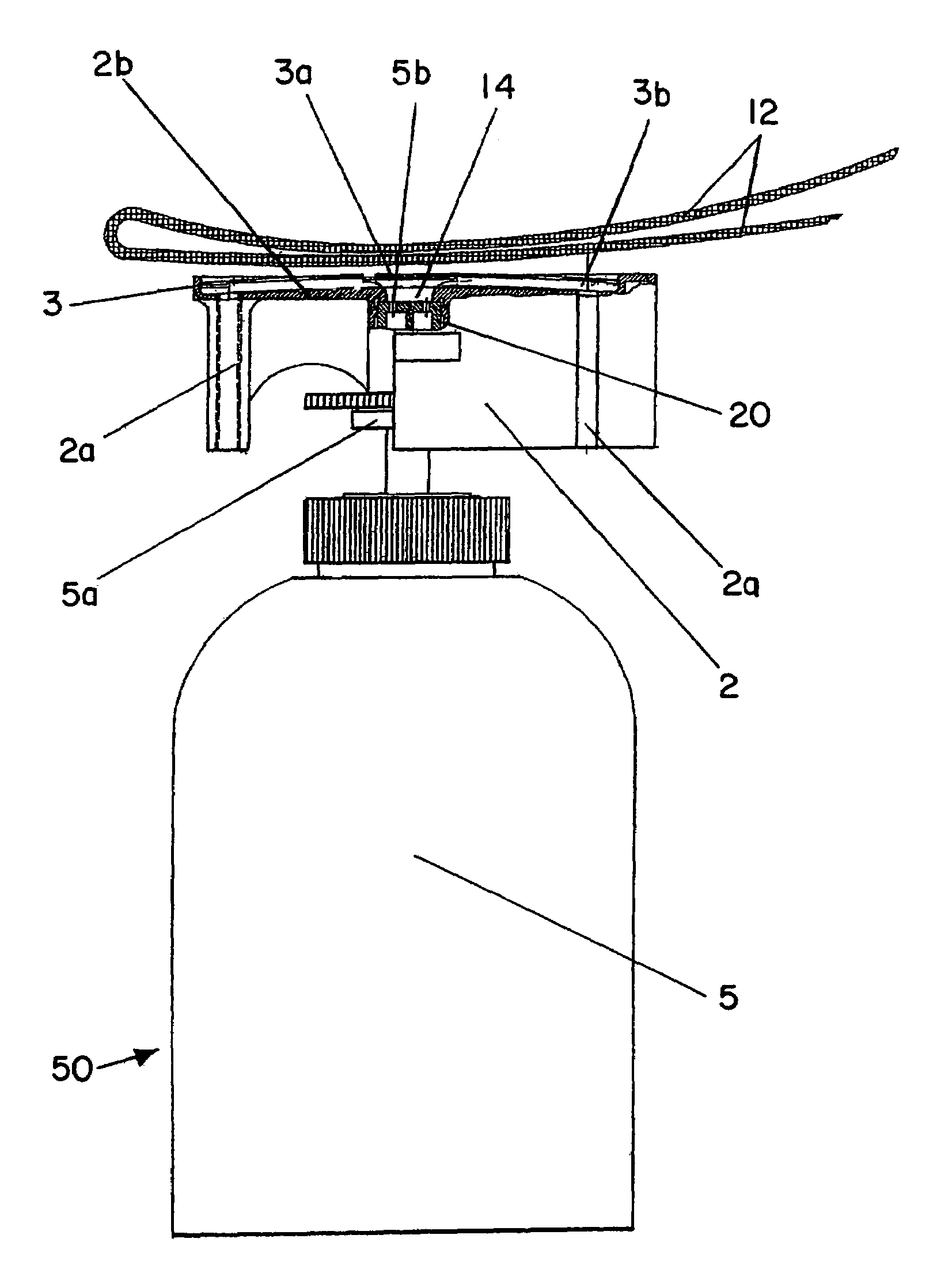 Device for moistening toilet paper