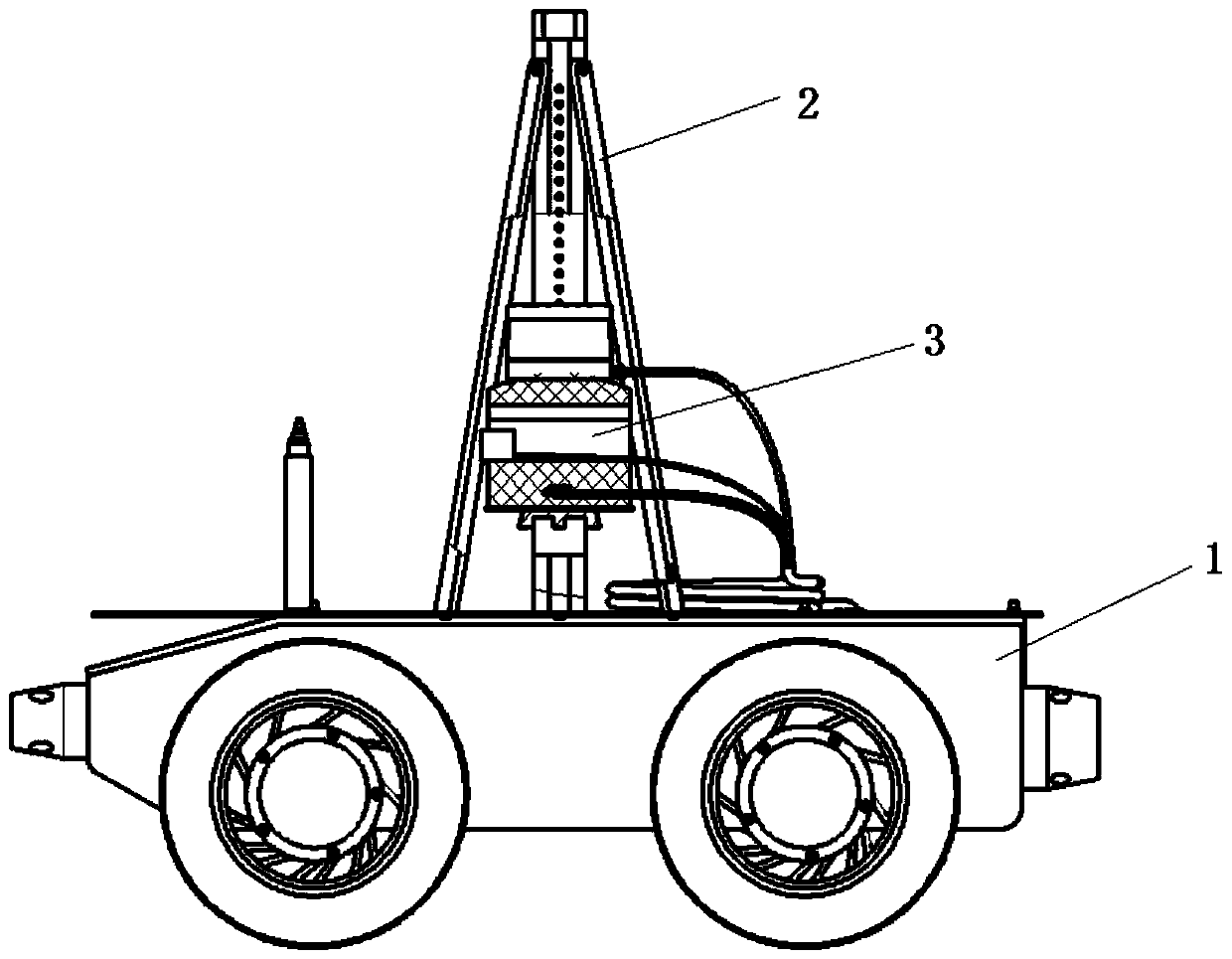 All-terrain multi-sensor data acquisition platform for unmanned equipment