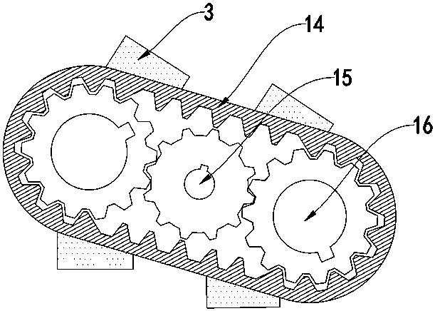 Rapid punching device for arc hole of aluminum sheet