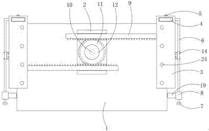 LED display screen protection film removing device