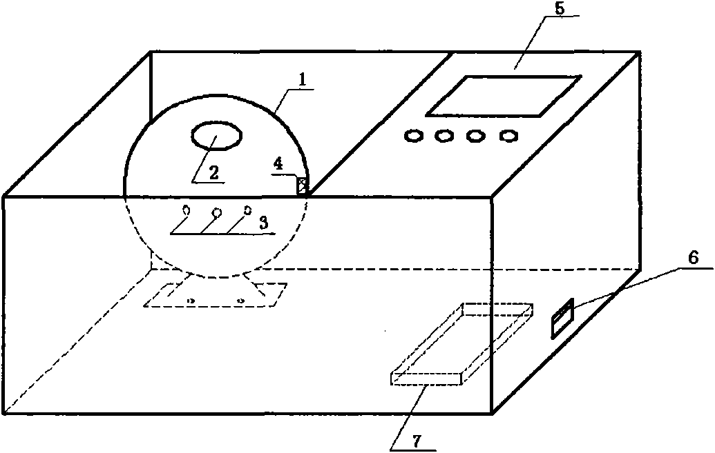 Rapeseed quality non-destructive testing method and device based on near infrared spectrum technology