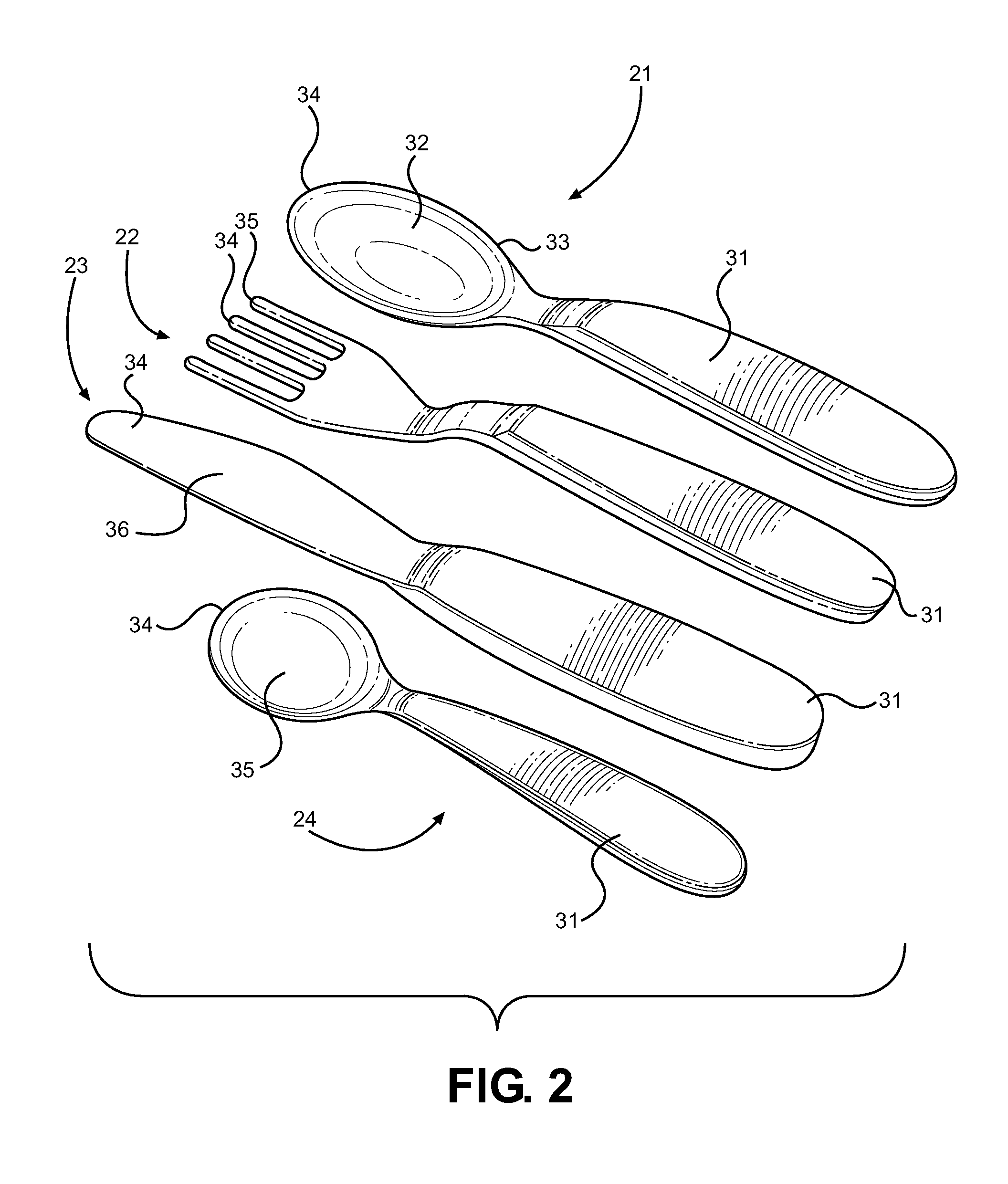 Disposable, Single-Use Utensils for Children