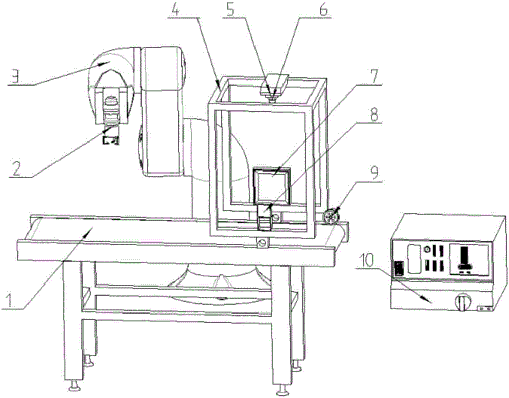 PE bottle inspecting and sorting system based on machine vision