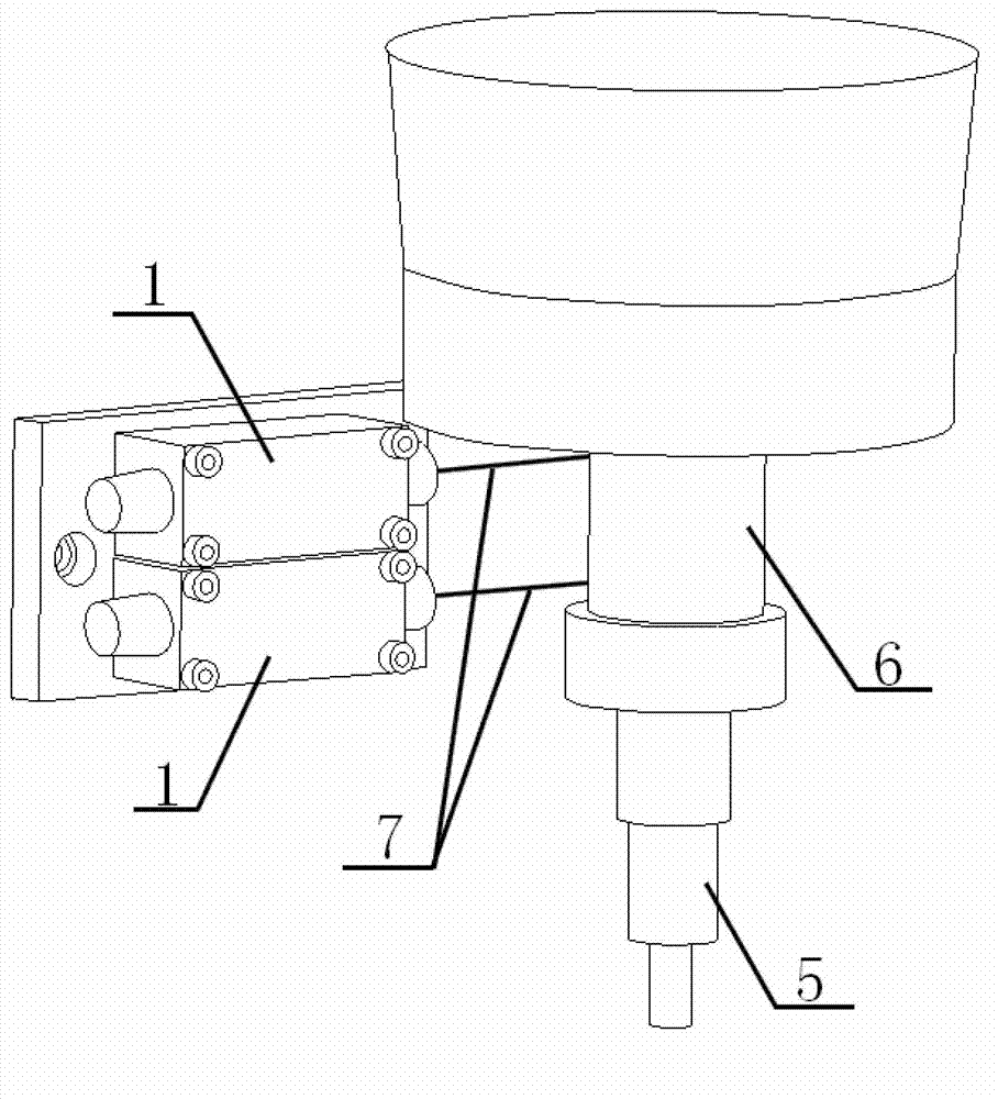 Friction stir welding fixture in mechanical trigger control mode and method for controlling friction stir welding fixture