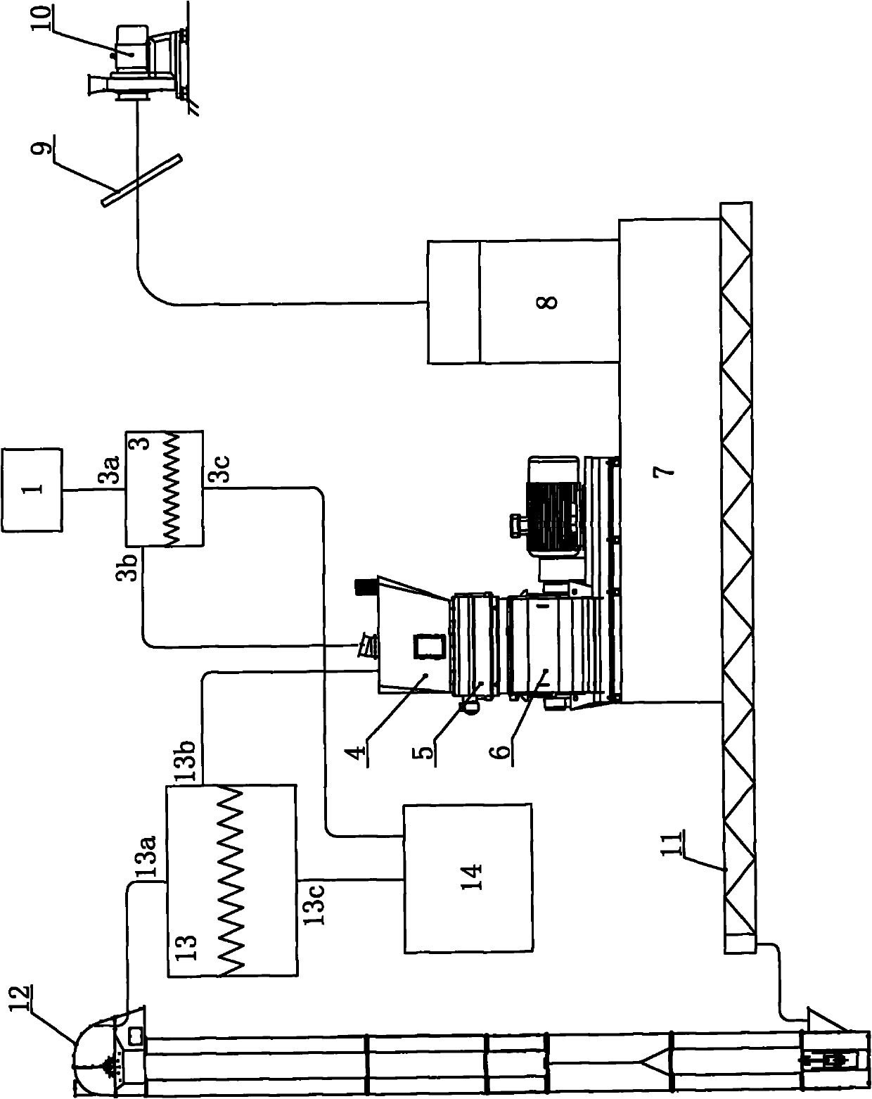 Grinding machining system