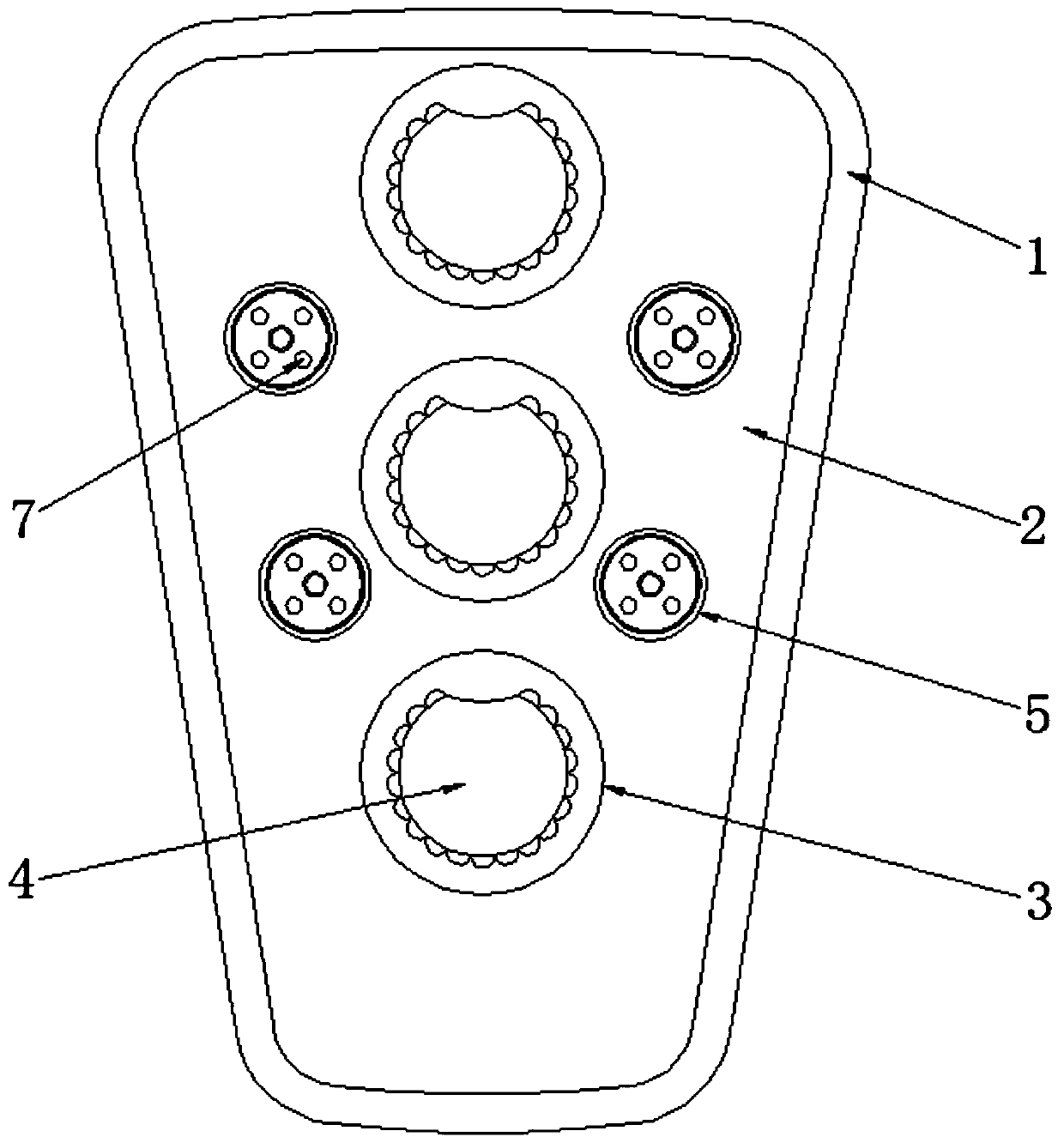 Gynecological C-shaped nursing pants and production and processing method