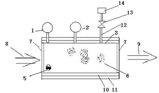 Method and apparatus for producing mercury vapor with standard concentration