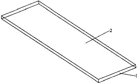 Up-down emergent LED panel lamp