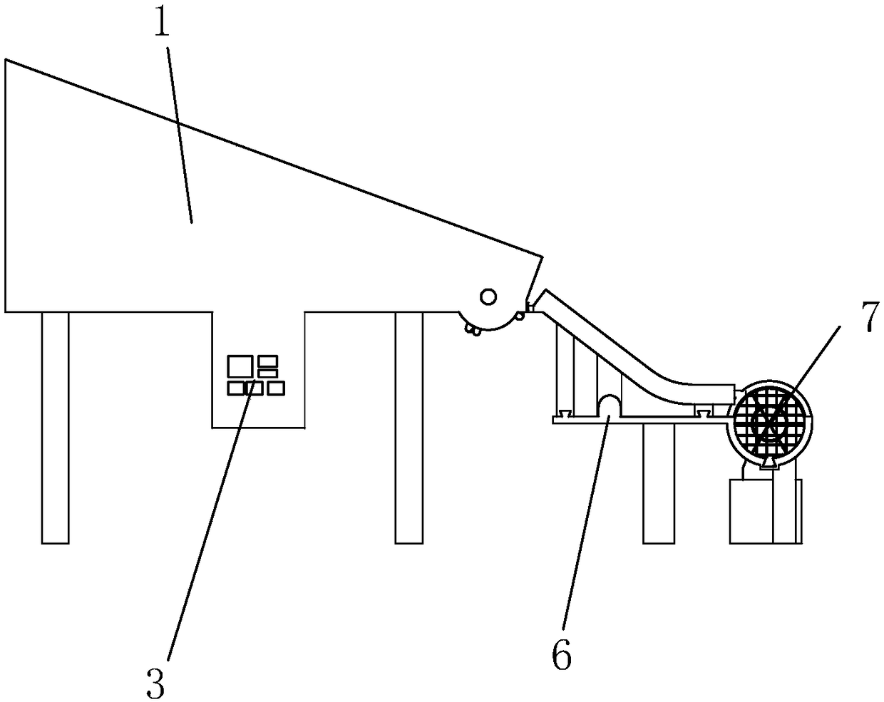 Rapid wood cleaving equipment