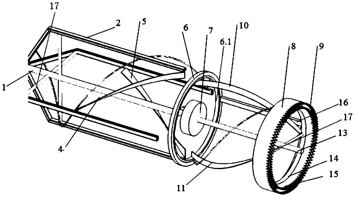 Two-stage drum potato harvester drum