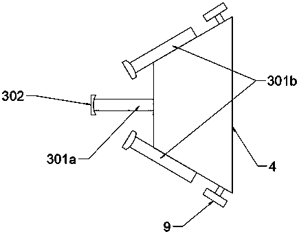 Bracket for nasal polyp resection surgery