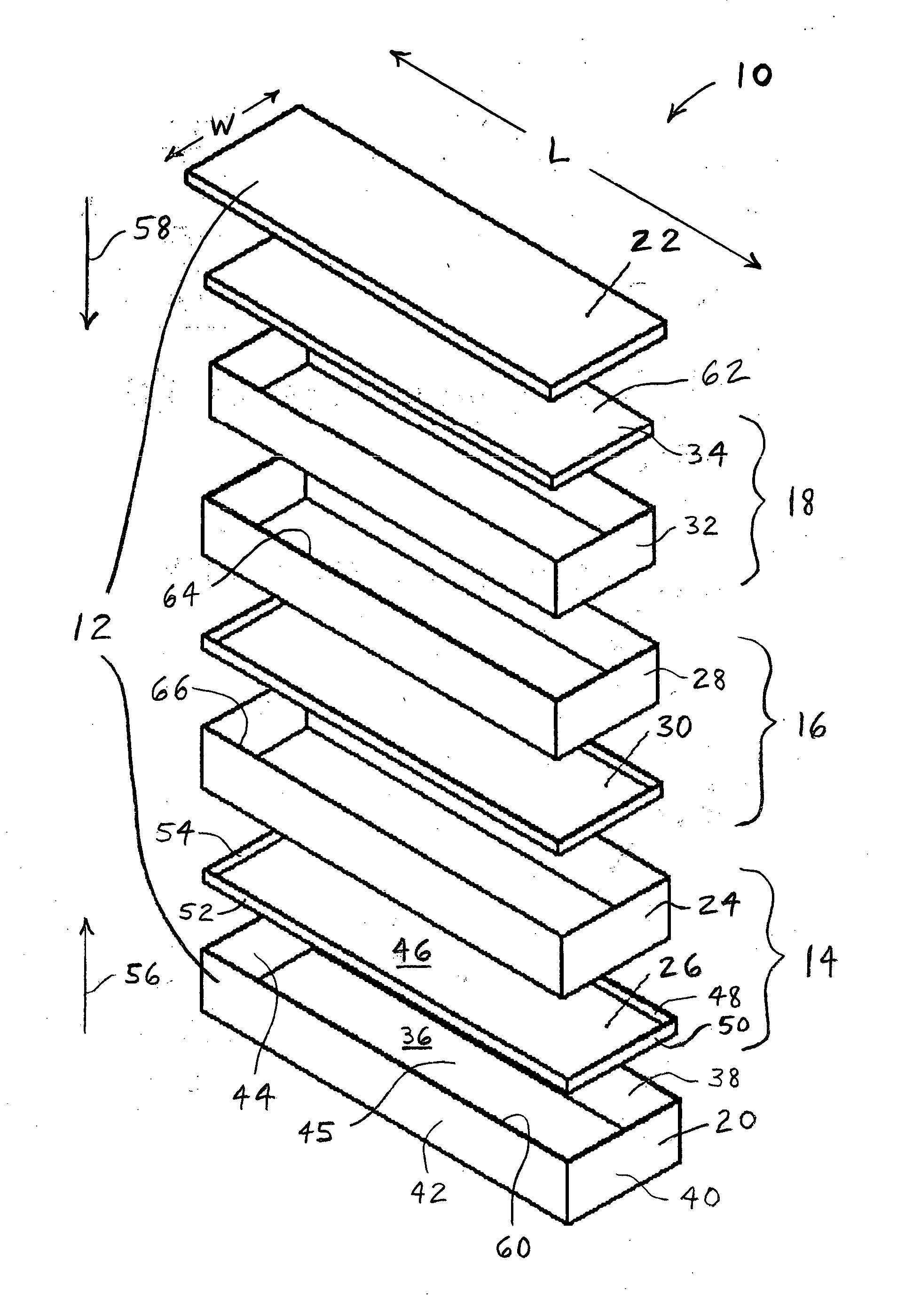 Nestable caskets and containers