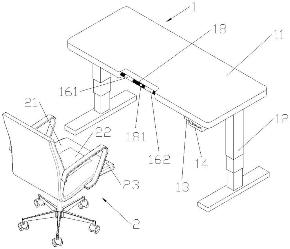 Intelligent office furniture