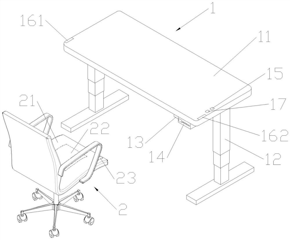 Intelligent office furniture