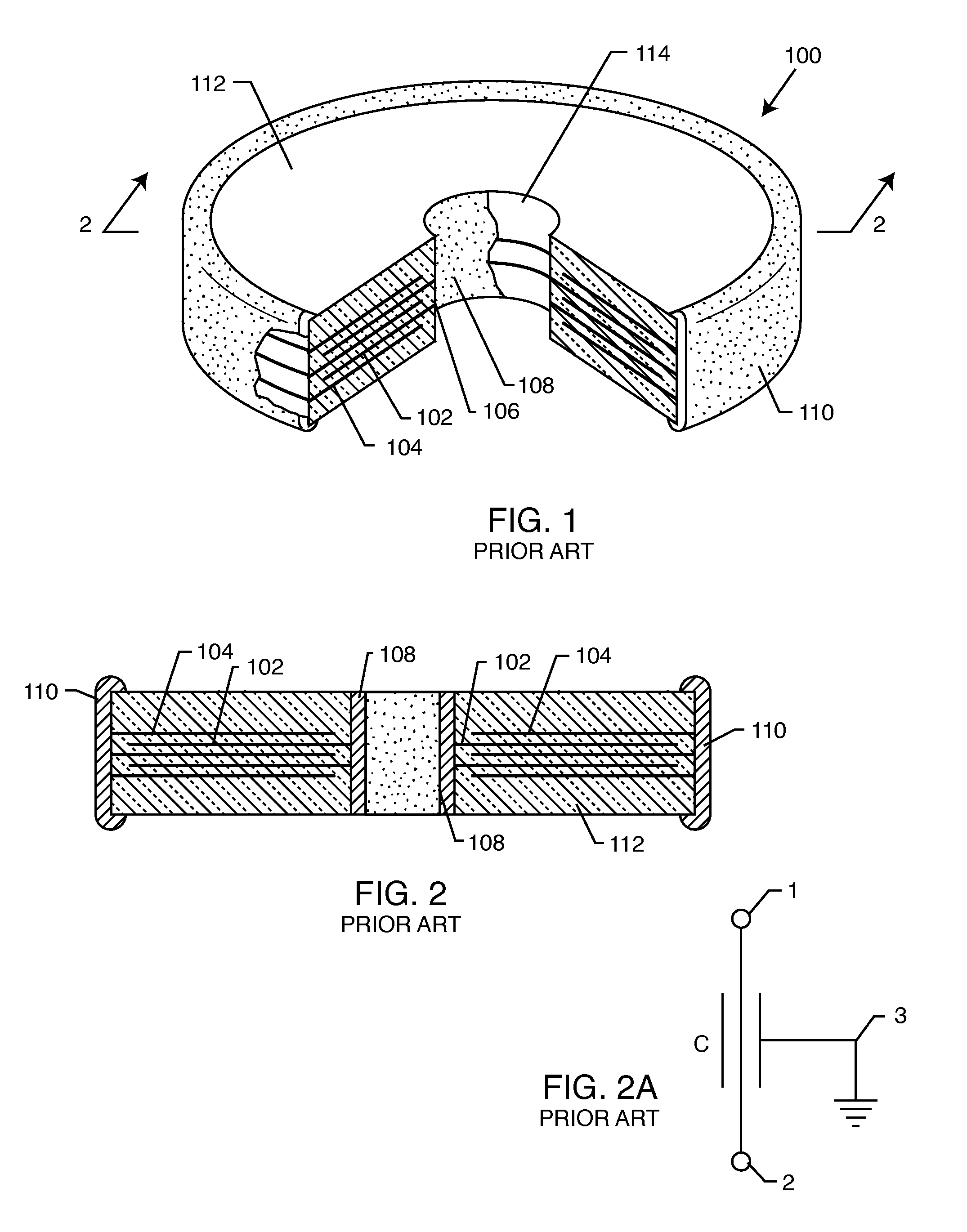 Feedthrough capacitor having reduced self resonance insertion loss dip