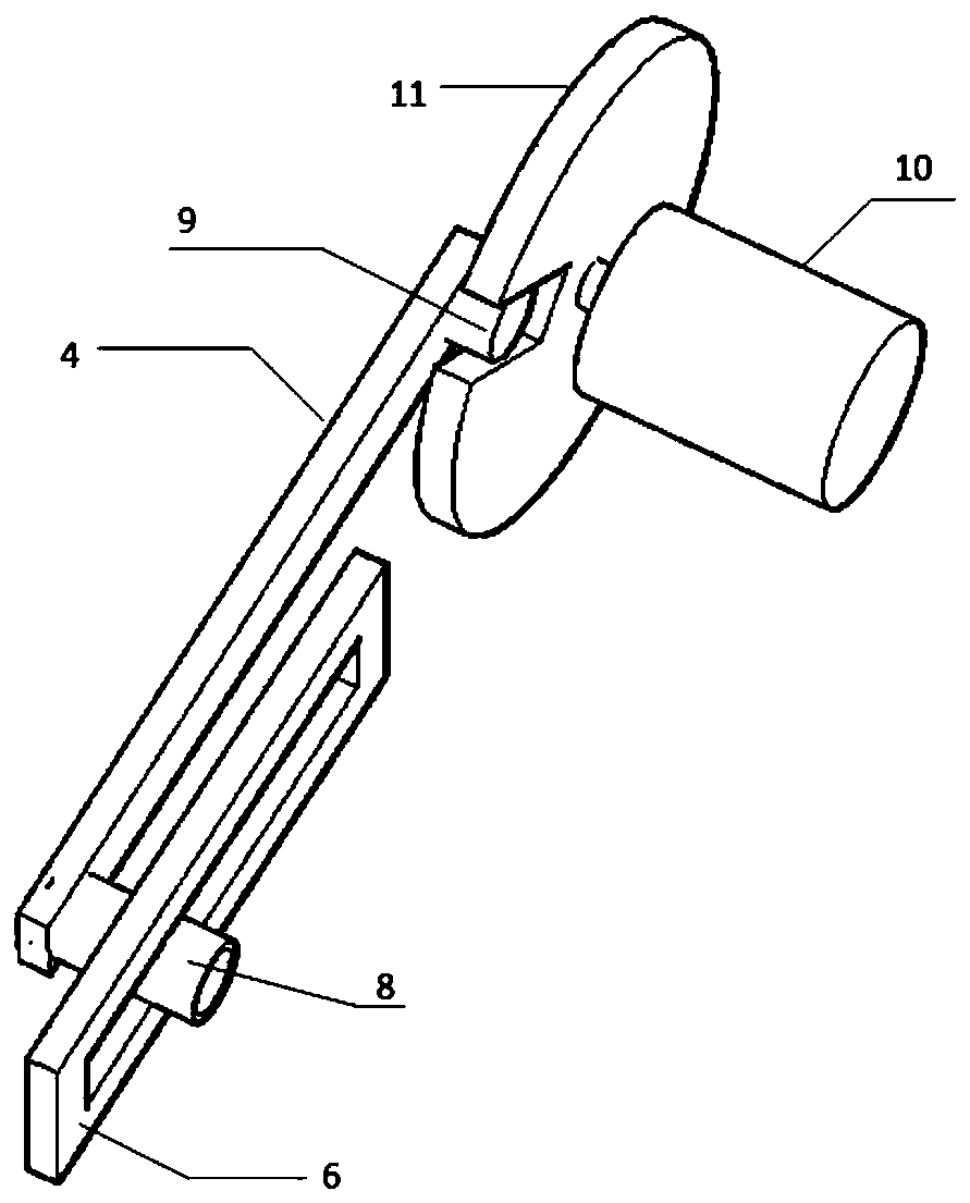 Experimental device for simulating interaction between submarine suspended pipeline and shoulder-spanning soil body