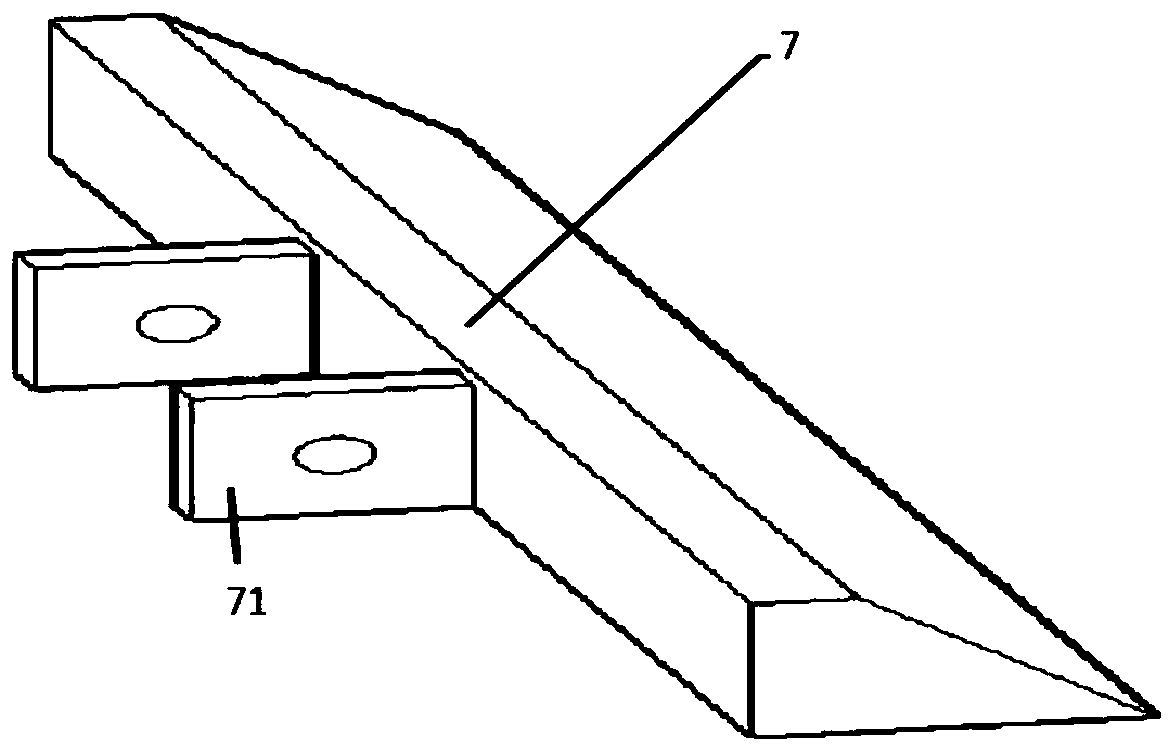 Experimental device for simulating interaction between submarine suspended pipeline and shoulder-spanning soil body