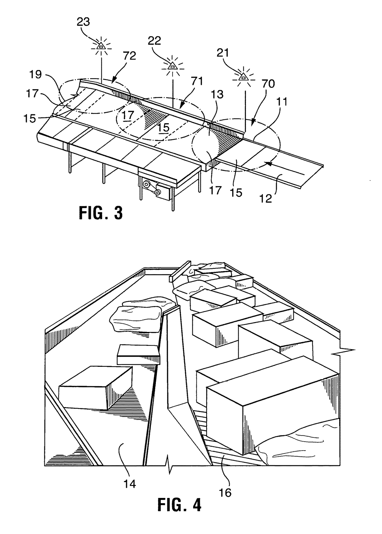 Vision based conveyor package flow management system